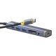Хаб 7w1 Baseus UltraJoy USB-C to HDMI +2xUSB3.0+PD+SD/TF+3.5mm (серый)