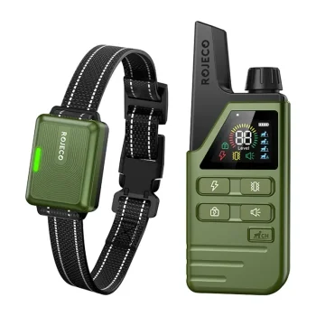 Dog Training Collar Rojeco DOG800, Green