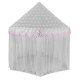 Bērnu Spēļu Telts Kruzzel 23476, Pelēk-Rozā | Children Play Tent