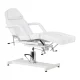 Sillon 210 hidrauliskais pedikīra krēsls ar dalītu kāju balstu, balts