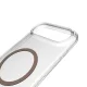 Чехол Puro Lite Mag для iPhone 17 Air, прозрачный с коричневым кольцом