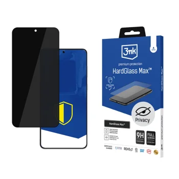 3mk HardGlass Max Privacy aizsargstikls Samsung Galaxy S25 Edge, melns
