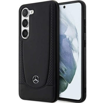 Mercedes Samsung Galaxy S23 vāciņš Leather Urban Melns