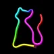 Светодиодный неон Forever Light FLRN03 RGB Кот с пультом
