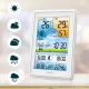 Baldr BD-906 bezvadu meteoroloģiskā stacija ar krāsu displeju, balta