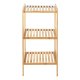 GreenBlue GB321 Bamboo Bathroom Shelf, 3 Shelves, 370x330x780mm
