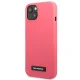 Чехол Karl Lagerfeld Silicone Plaque для iPhone 13 mini, фуксия