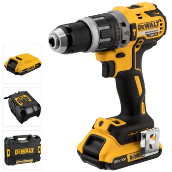 DeWalt DCD796D2-QW 18V Cordless Combi Drill with 2x 2.0 Ah Batteries