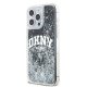 DKNY iPhone 15 Pro Max vāciņš Liquid Glitters Arch Logo, melns