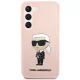 Чехол Karl Lagerfeld для Samsung Galaxy S23 Silicone Ikonik, розовый