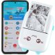 Portable Mini Stickers Label Photo Printer, Blue