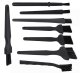 Brushes esd set of 8 pcs