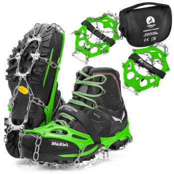 Туристические ледоступы MOUNTAIN GOAT Standard (44-46) XL, зеленые