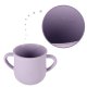 Silikona bērnu trauku komplekts 9 elementi, violets | Set of silicone children\'s dishes 9 elements