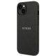 Чехол Guess Saffiano Strap для iPhone 14 Plus / 15 Plus Черный