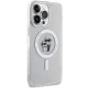 Apple iPhone 14 Pro Max 6.7\" Karl Lagerfeld Karl&Choupette Glitter MagSafe Case Cover (KLHMP14XHGKCNOT), Silver |...