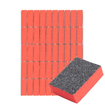 Divpusējs mini pulēšanas bloks nagiem 100/180, 50 gab.