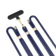 3mk EasyClip Elite viedtālruņa aukla, zila
