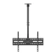 Потолочное крепление для ТВ Maclean MC-173 37-86\", 50кг, VESA 600x400, Черный