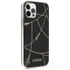 Чехол Guess Gold Chain Collection для iPhone 12 Pro Max, Черный