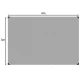 Iso Trade Gardlov 24652 Ūdensizturīgs tents, 3x4m, Sudraba