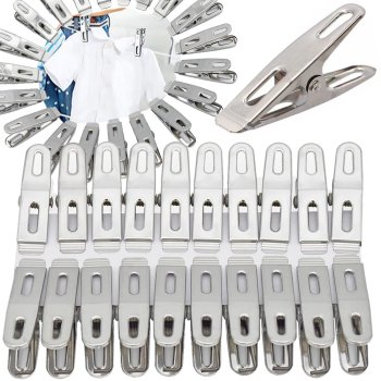 Metal Laundry Clips, 20 pcs.