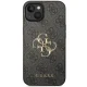 Guess 4G Metal Logo vāciņš Apple iPhone 15, Pelēks