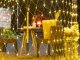 Уличная гирлянда-сетка 100 LED для новогодних украшений, теплый...