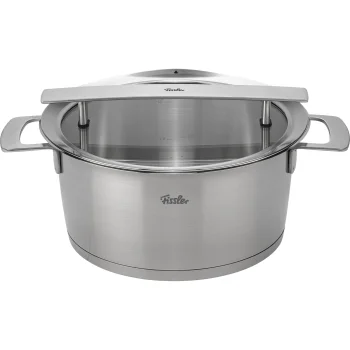 Fissler Phi Collection Stew Pot with Glass Lid 24 cm, 5.1 L