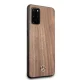 Чехол Mercedes для Samsung Galaxy S20+ Wood Line Walnut, светло-коричневый