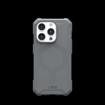 Apple iPhone 15 Pro 6.1'' UAG Essential Armor Magsafe Hard Case Cover, Silver | Telefona Maciņš Vāciņš Apvalks...