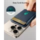 ESR Classic RFID MagSafe viedtālruņa maciņš kartēm, tumši zils