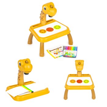 Multistore Dinosaur Drawing Projector Board, 12 Markers, 24 Patterns