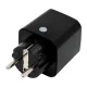 Viedā kontaktligzda Shelly Plug M Gen3, Wi-Fi, Bluetooth, Matter, melna