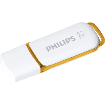 USB флеш-накопитель Philips Snow Edition 128 ГБ USB 3.0, белый и оранжевый