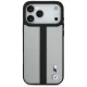 BMW iPhone 17 Pro Max vāciņš M Perforated Stripe Logo MagSafe, pelēks