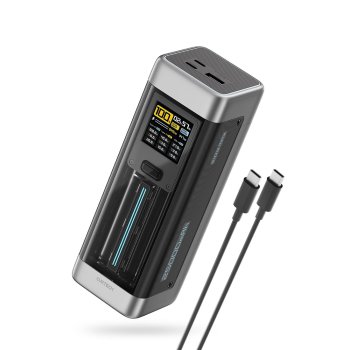 Cuktech CUK00P23GLBK ārējais akumulators 25000mAh 210W, melns