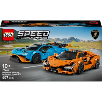LEGO Speed Champions 77238 Lamborghini Revuelto и Huracan