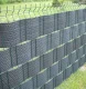 Заборная лента MIKKO RATTAN MK-03 12,75 x 0,0475 м, 1200 г/м², темно-серая