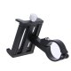 Forever BH-300 Aluminum Super Solid Stable Motorcycle Handlebar GPS Mount Phone Holder, Black