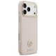 Чехол Guess Grained Strass Logo MagSafe для iPhone 17 Pro Max - розовый