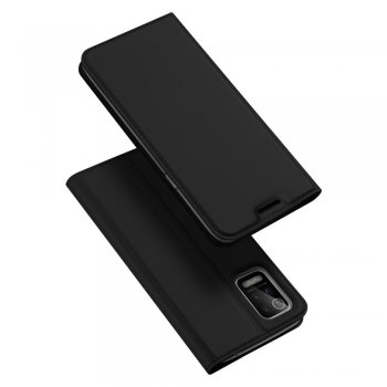 LG K42 / K52 / K62 DUX DUCIS Magnetic Case Cover, Black | Telefona Vāciņs Maciņš Apvalks Grāmatiņa