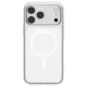Чехол Spigen Ultra Hybrid MagSafe для iPhone 18 Pro / 17 Pro, прозрачный с белым