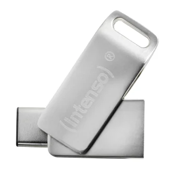 USB-флешка Intenso cMobile Line OTG 32 ГБ USB 3.2 Type-C / Type-A, серебристая