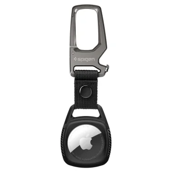 Чехол Spigen Rugged Armor для Apple AirTag Matte Black