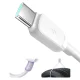 Кабель Joyroom Multi-Color Series A14 USB-A на USB-C, 3A, 1.2м, Белый