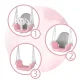 Детские качели 3-в-1 Ricokids Miś, Розовые