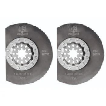 Segmentveida zāģa asmens Fein 63502106220 Starlock HSS D85, 2 gab.