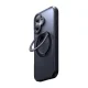 Чехол McDodo PC-4930 MagSafe для iPhone 16 с подставкой, черный