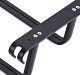Wall-Mounted Towel Rack 60cm, Matte Black
